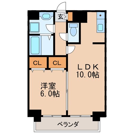 マノアール泉の物件間取画像